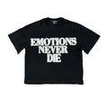 Black ‘End’ Rhinestone Tee
