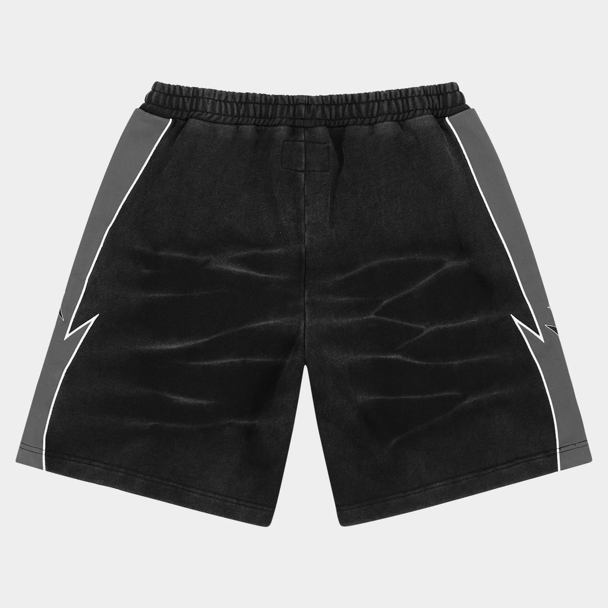 Halftime Shorts V2 (Black Acid Wash)