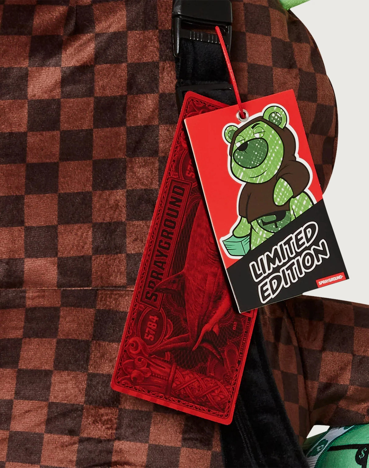 Sharks In Paris Fade Away Hoodie Money Bear Backpack