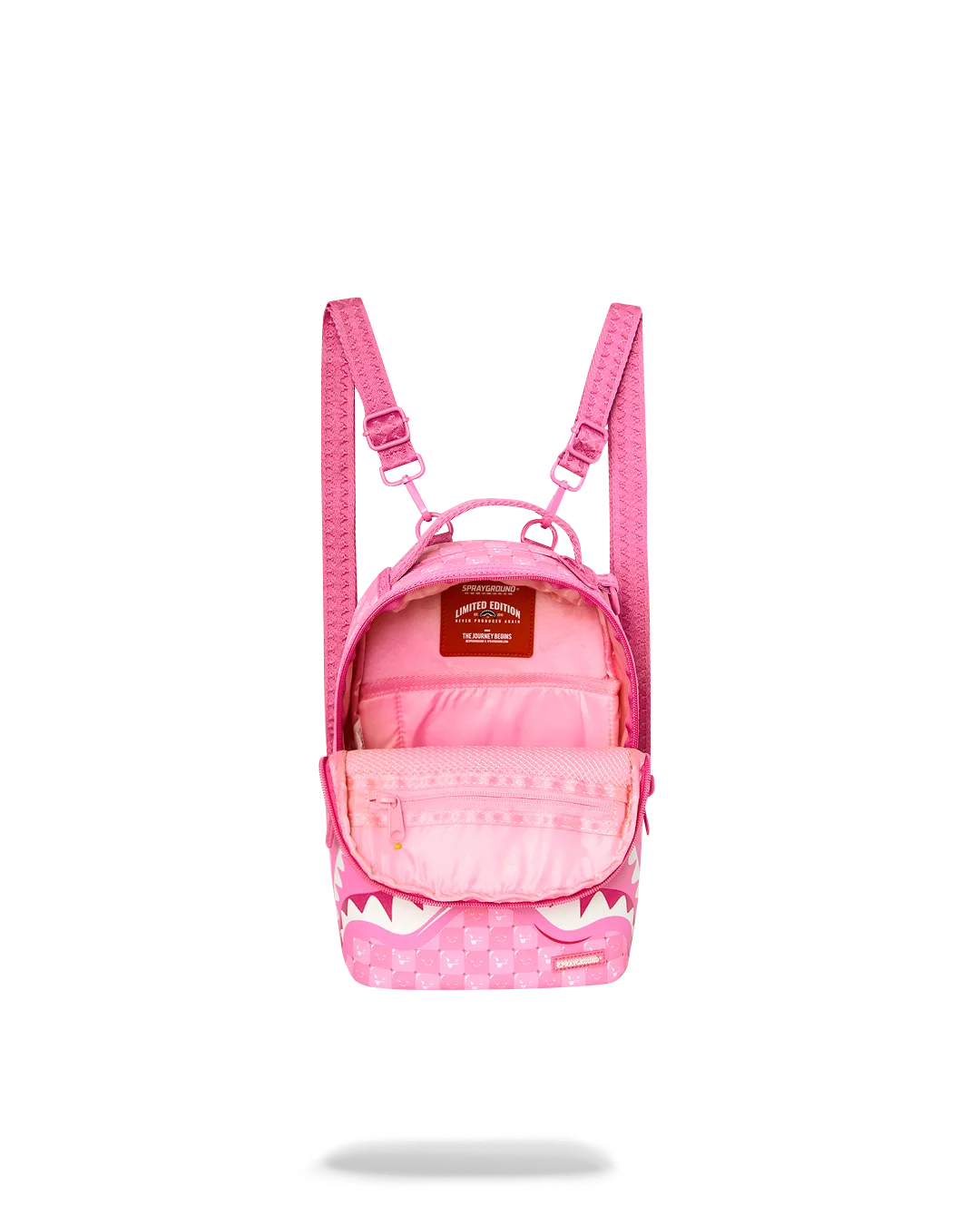 SHINOBI SHARKS IN PARIS (PINK) MINI BACKPACK