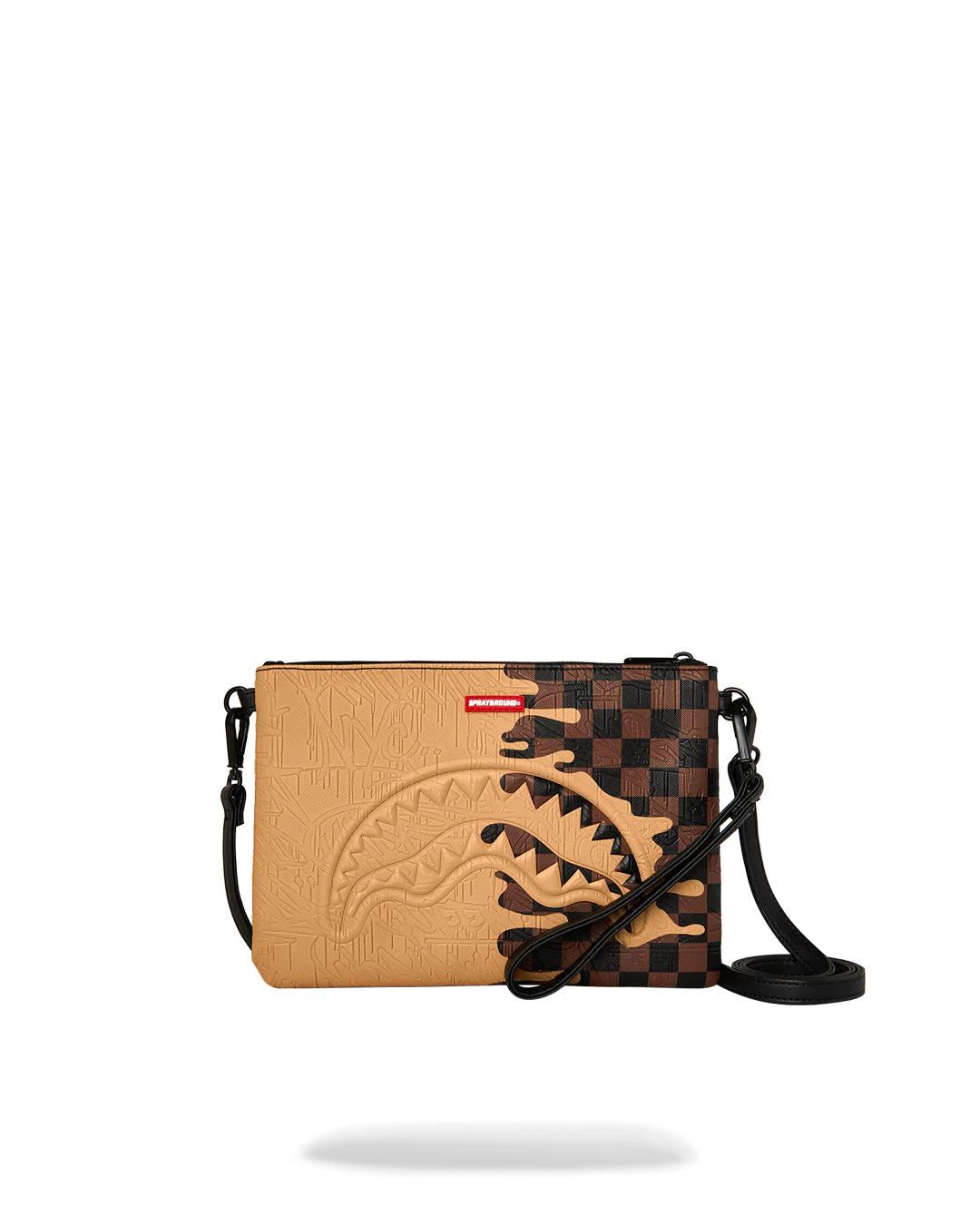 DESIGNER DRIP EFFECT CROSSOVER CLUTCH
