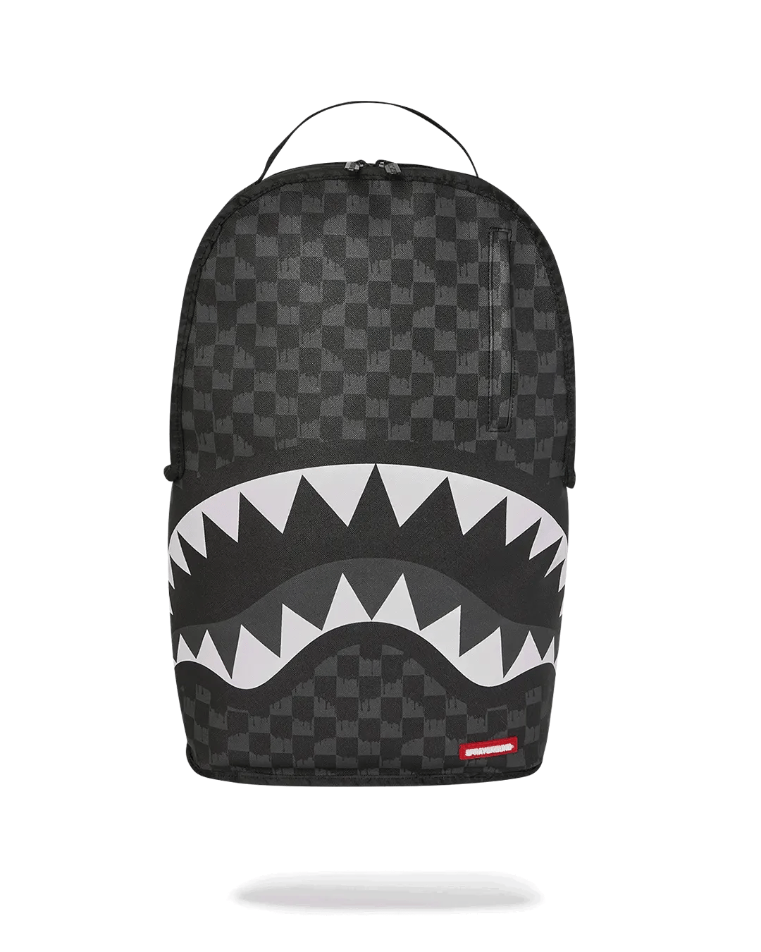 REVERSE MODE - PURPLE VELOUR TO BLACK CHECK BACKPACK