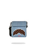 DENIM SHARK MESSENGER SLING