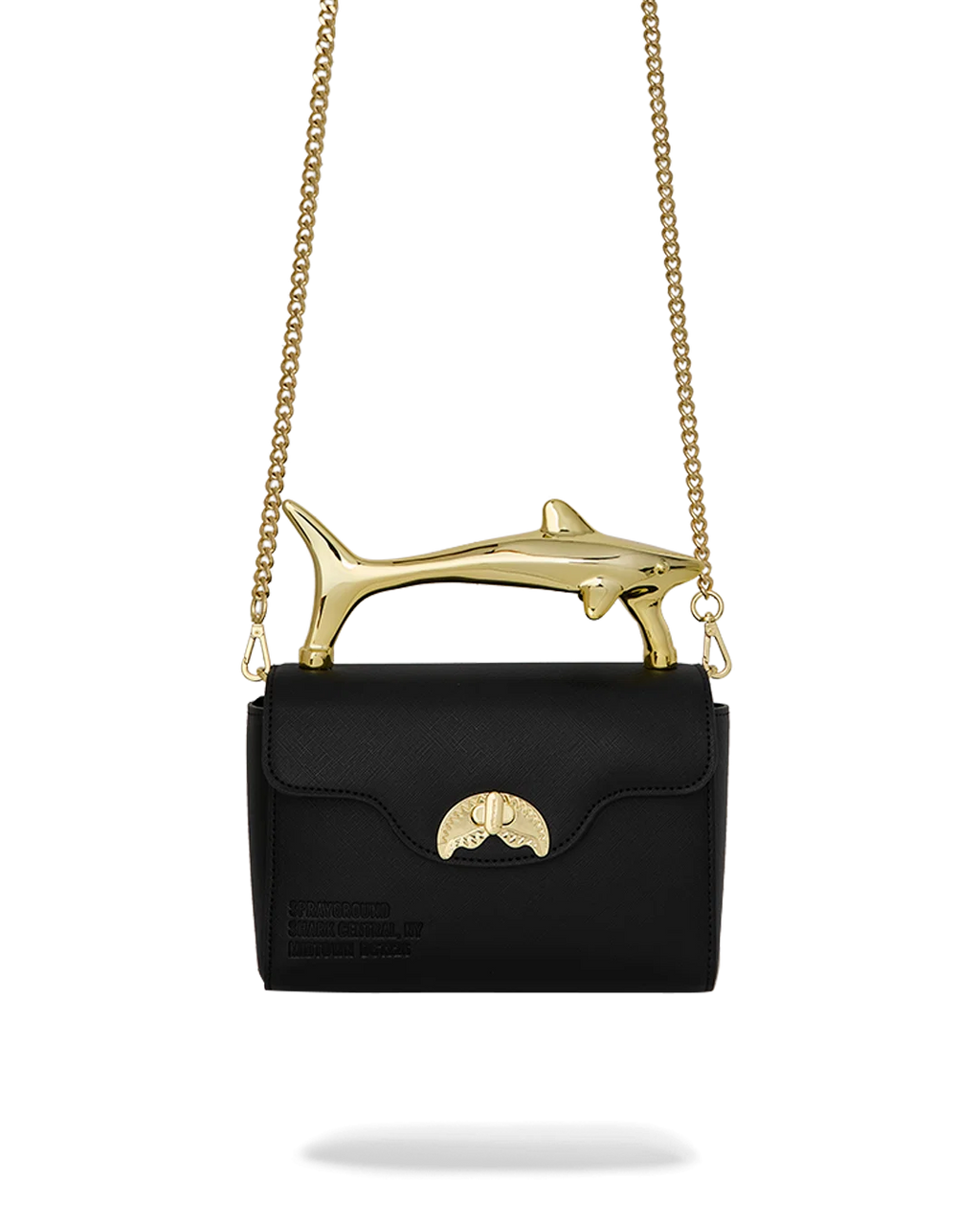 THE GOLDEN FANG SHARK HANDBAG