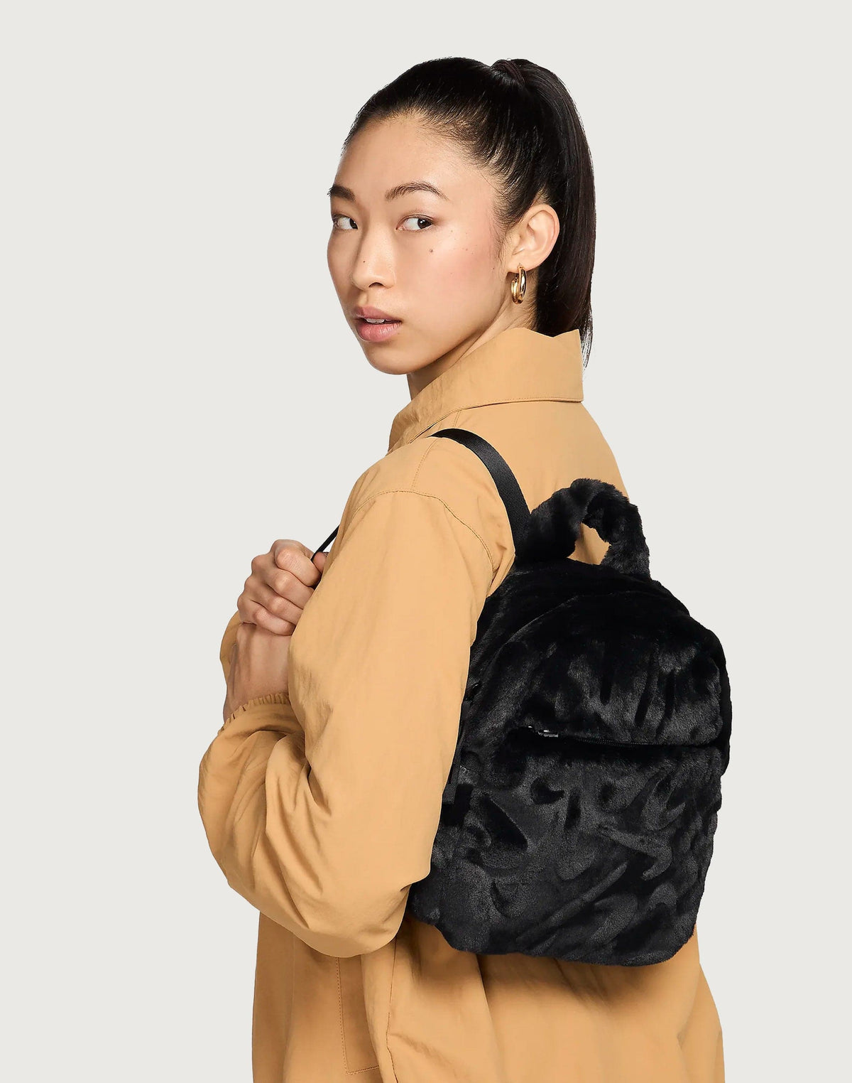 Nike Futura Faux Fur Mini Backpack