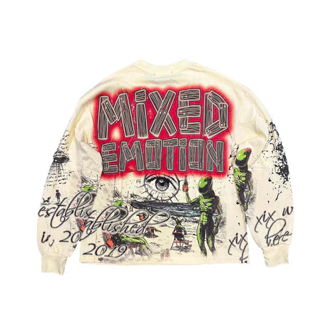 Cream ‘Art Club’ Long Sleeve