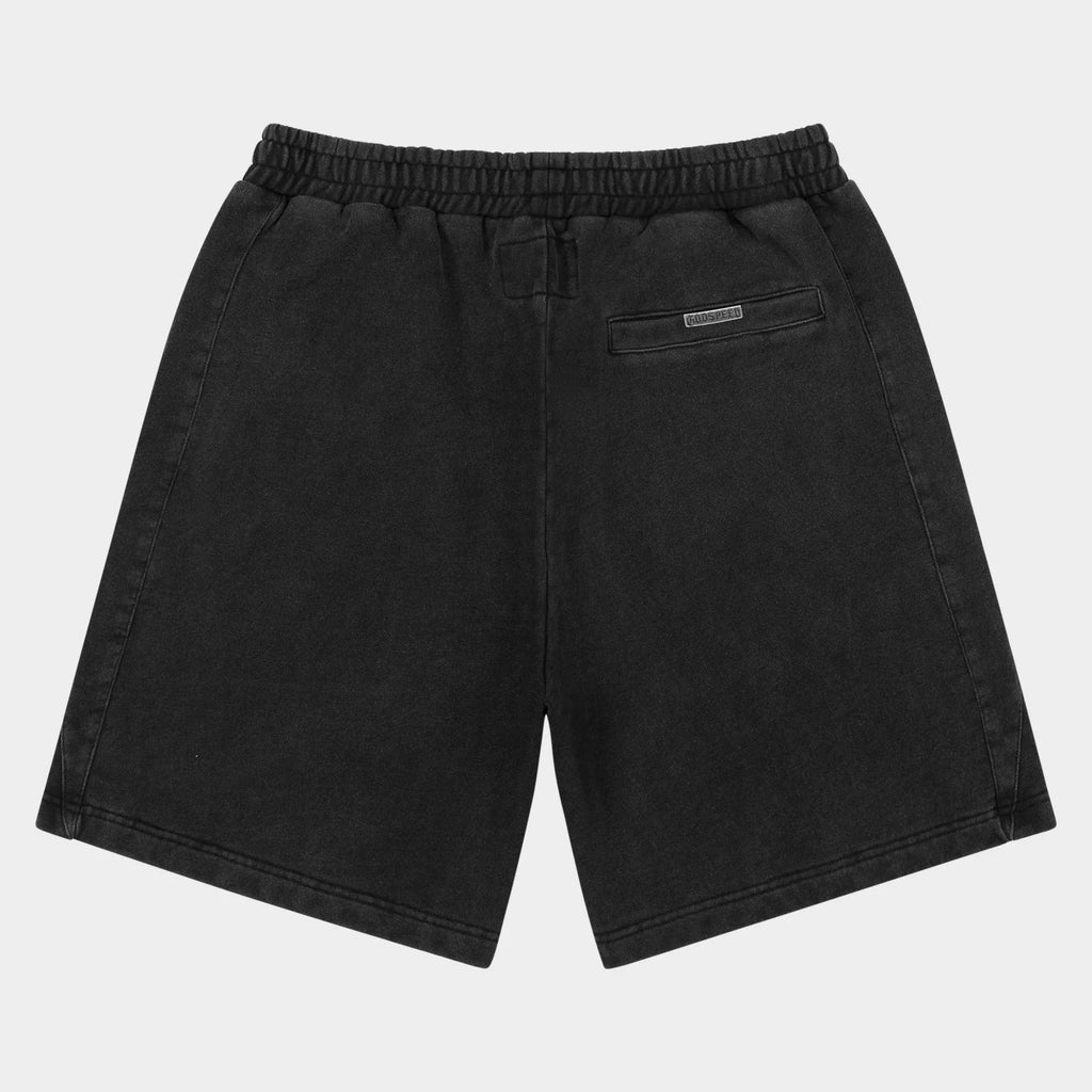 VITAL Short Set (Black Wash - Pink Logo)