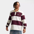 Adidas Originals Panel Cut Striped Rugby Shirt