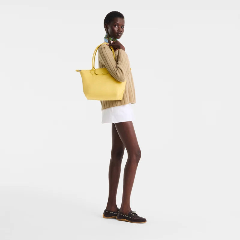 Le Pliage One M Tote bag Lime