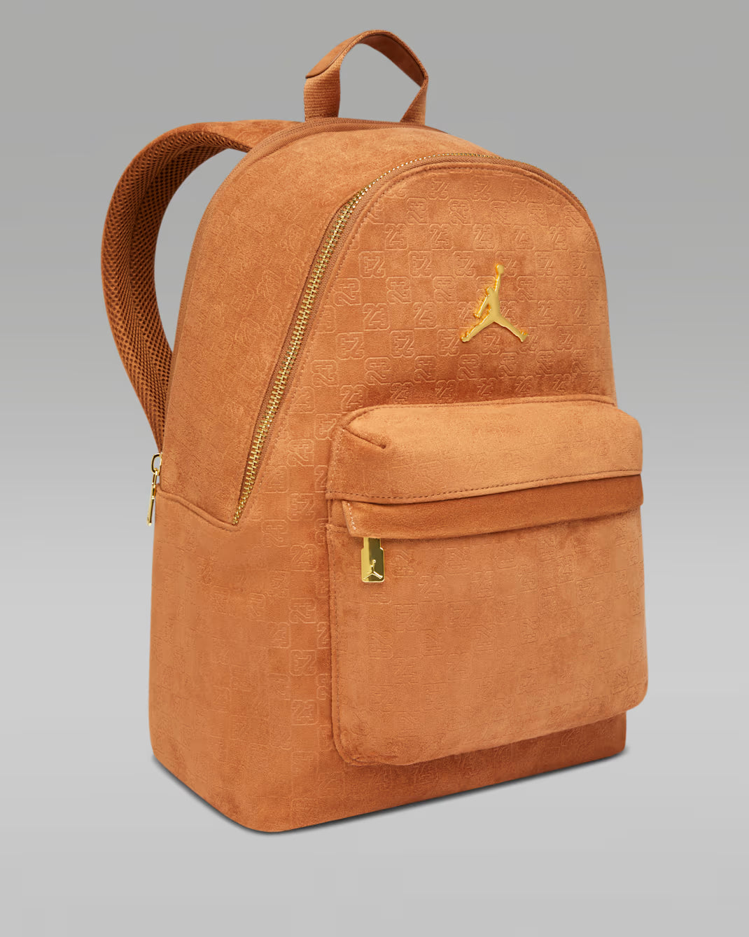 Jordan Mochila de gamuza con monograma (23.5 L)