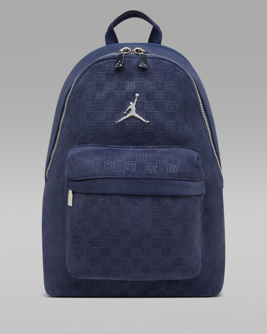 Jordan Mochila de gamuza con monograma (23.5 L)
