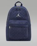 Jordan Mochila de gamuza con monograma (23.5 L)