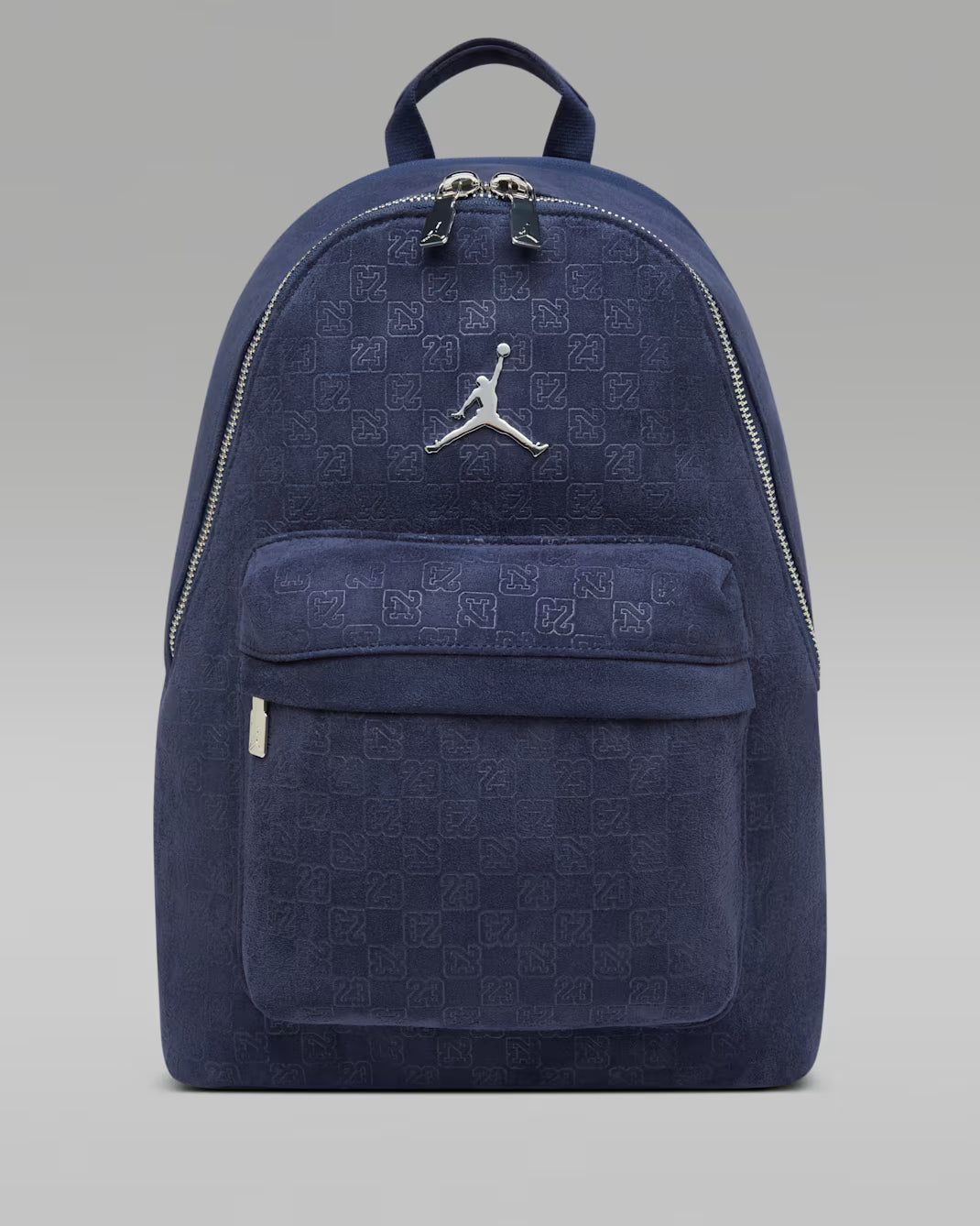 Jordan Mochila de gamuza con monograma (23.5 L)