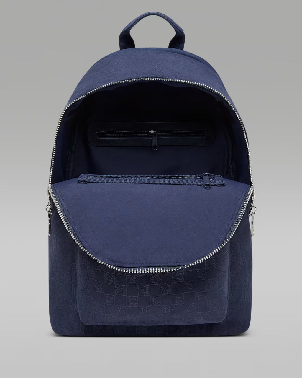 Jordan Mochila de gamuza con monograma (23.5 L)