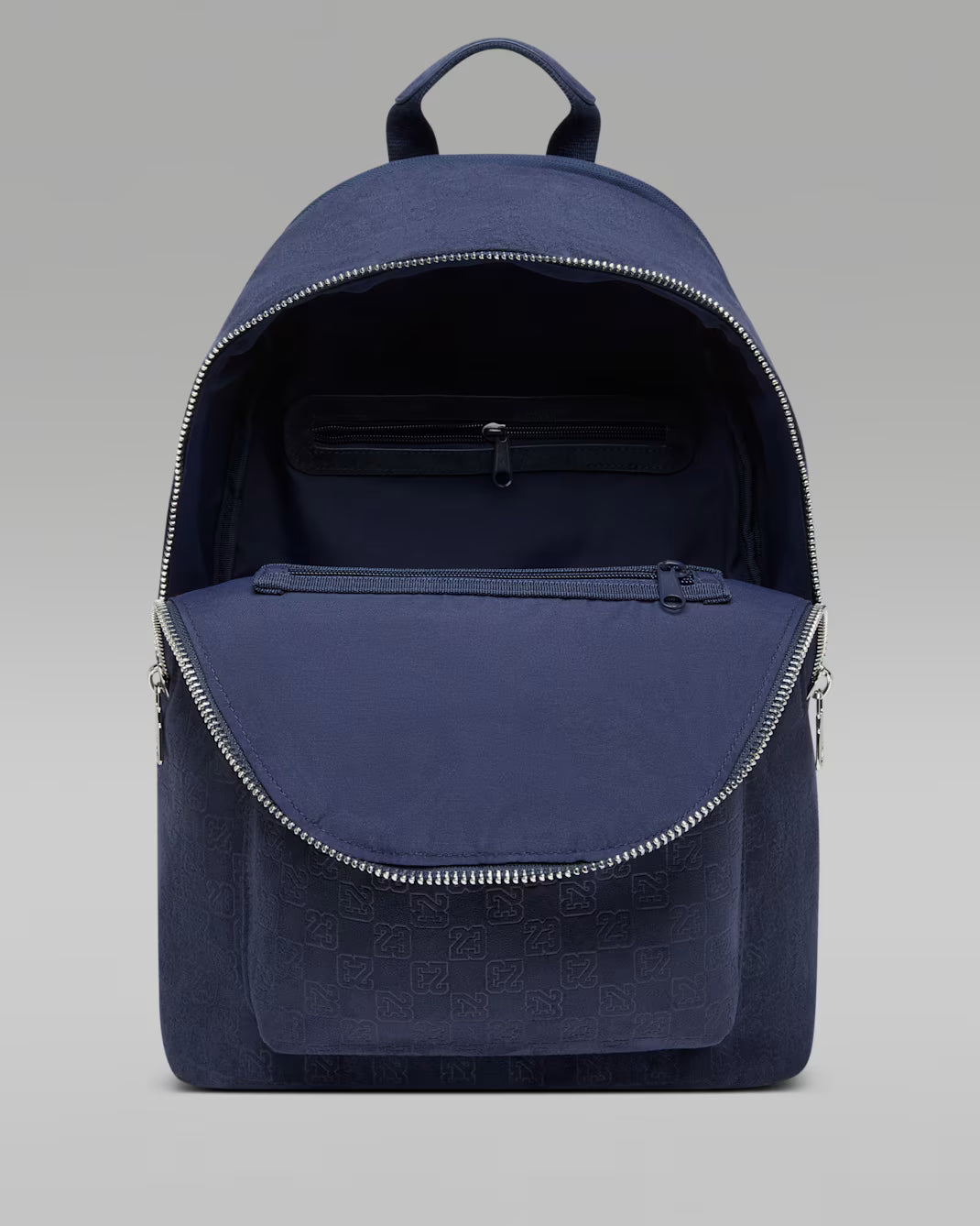 Jordan Mochila de gamuza con monograma (23.5 L)