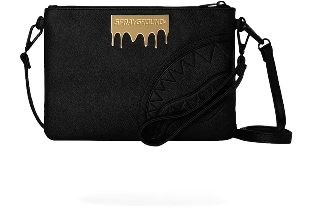 GOLD BRICK LUXE CROSSBODY POUCHETTE