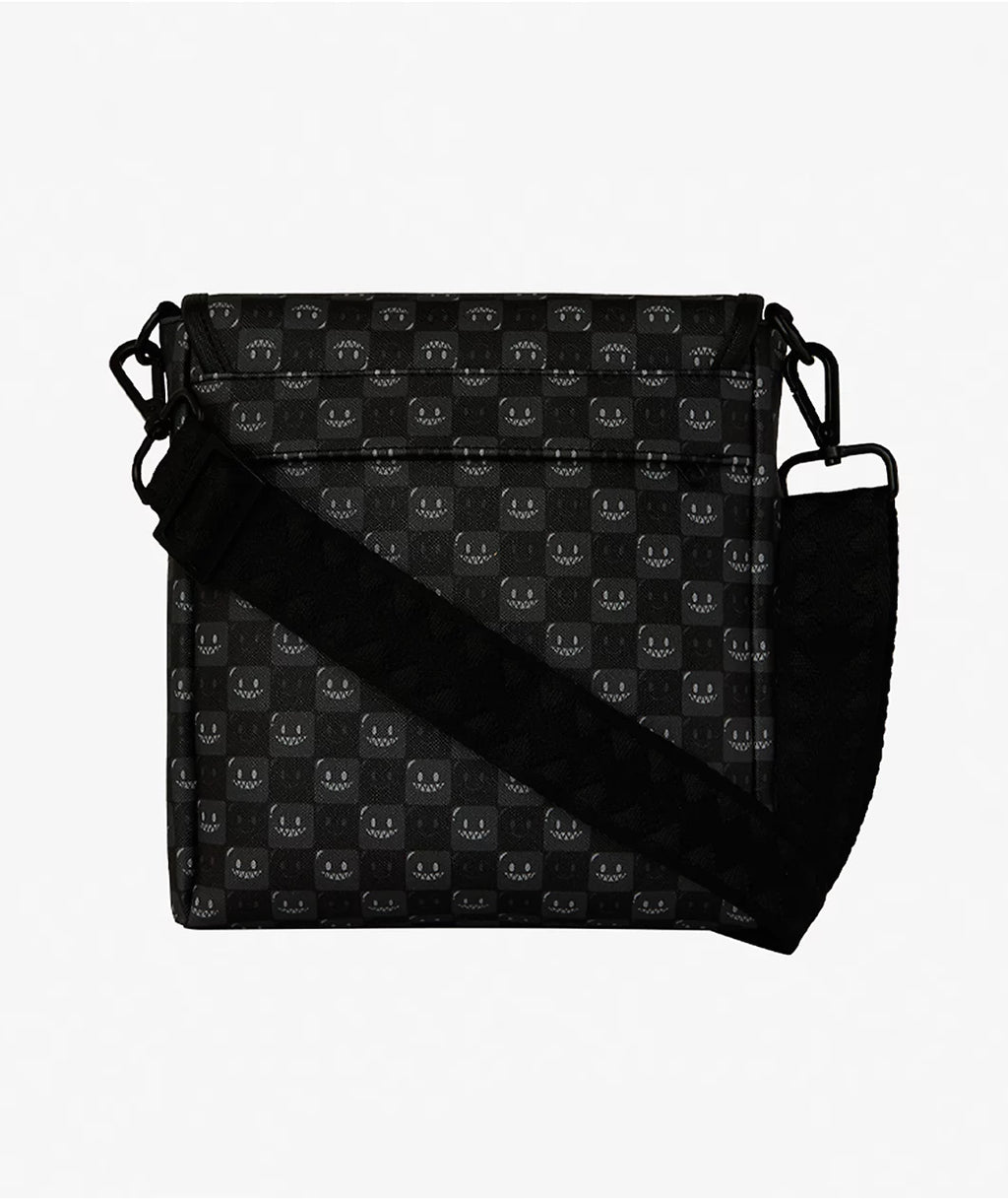 Shark In Paris Bubbly Black Messenger Bag