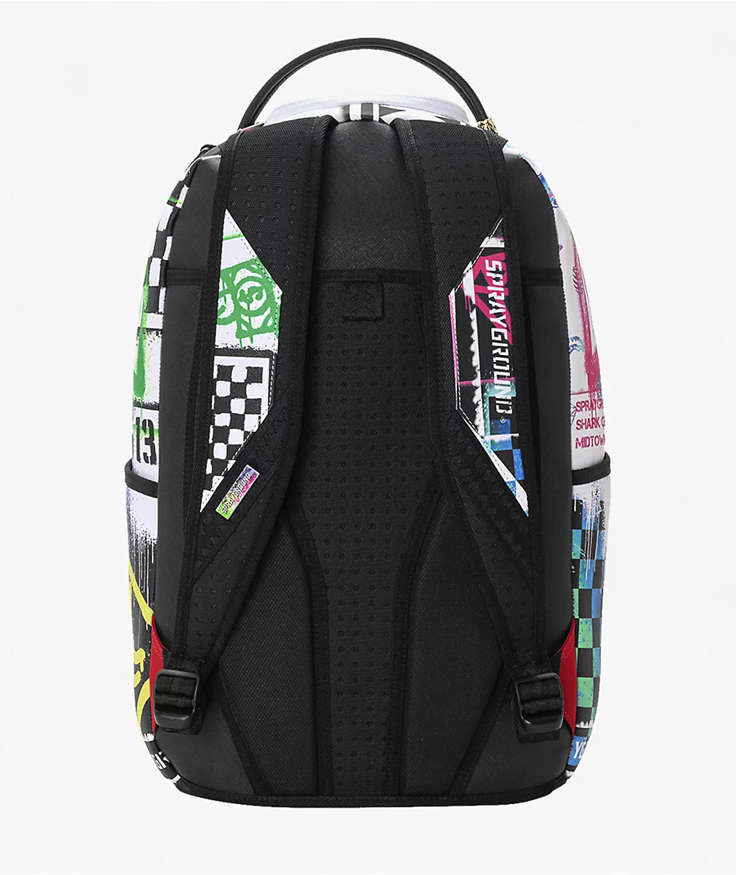 Stencil Shark Attack Split Backpack