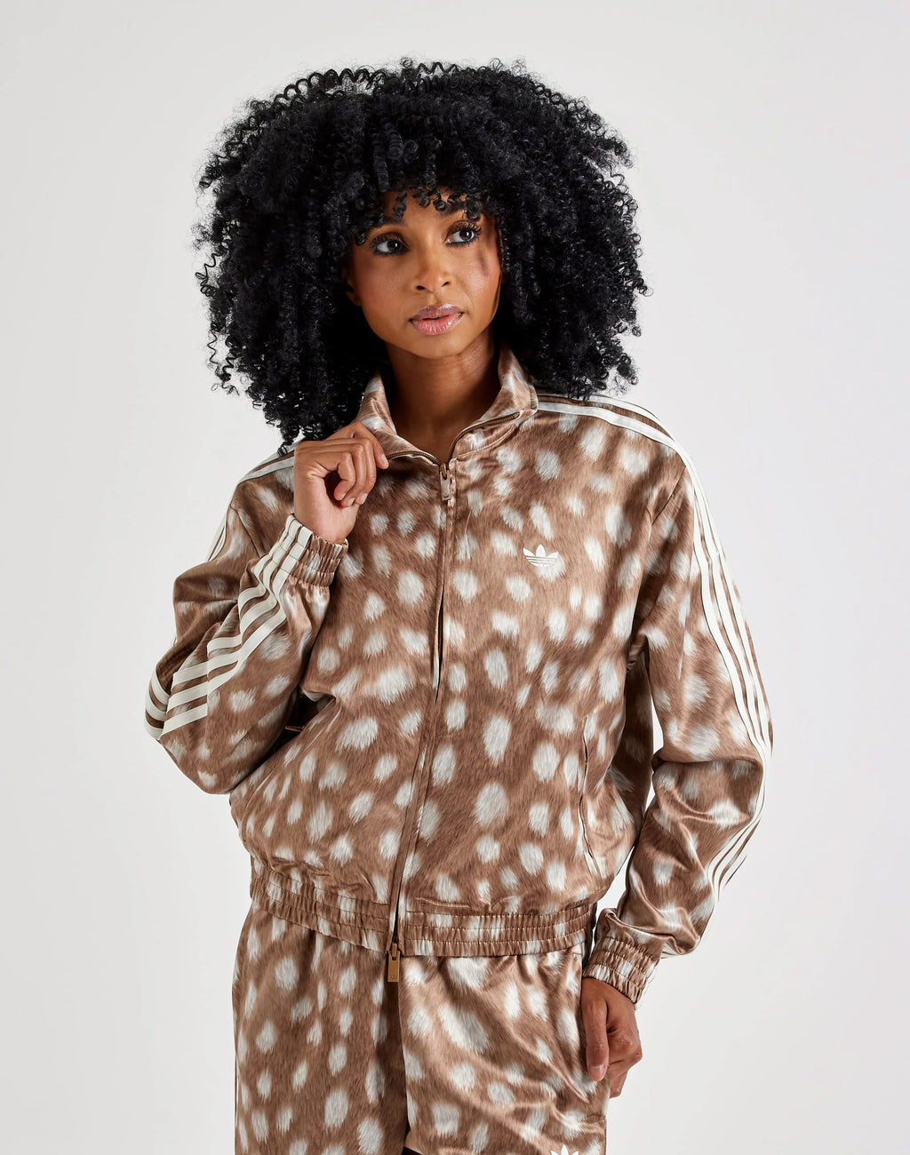 Animal Print Firebird Track Jacket