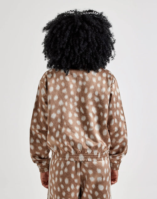 Animal Print Firebird Track Jacket
