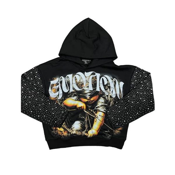 Archer Rhinestone Hoodie