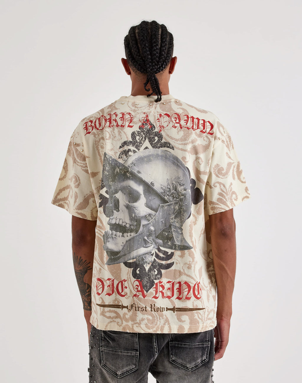 First Row Die Hard Rhinestone Tee