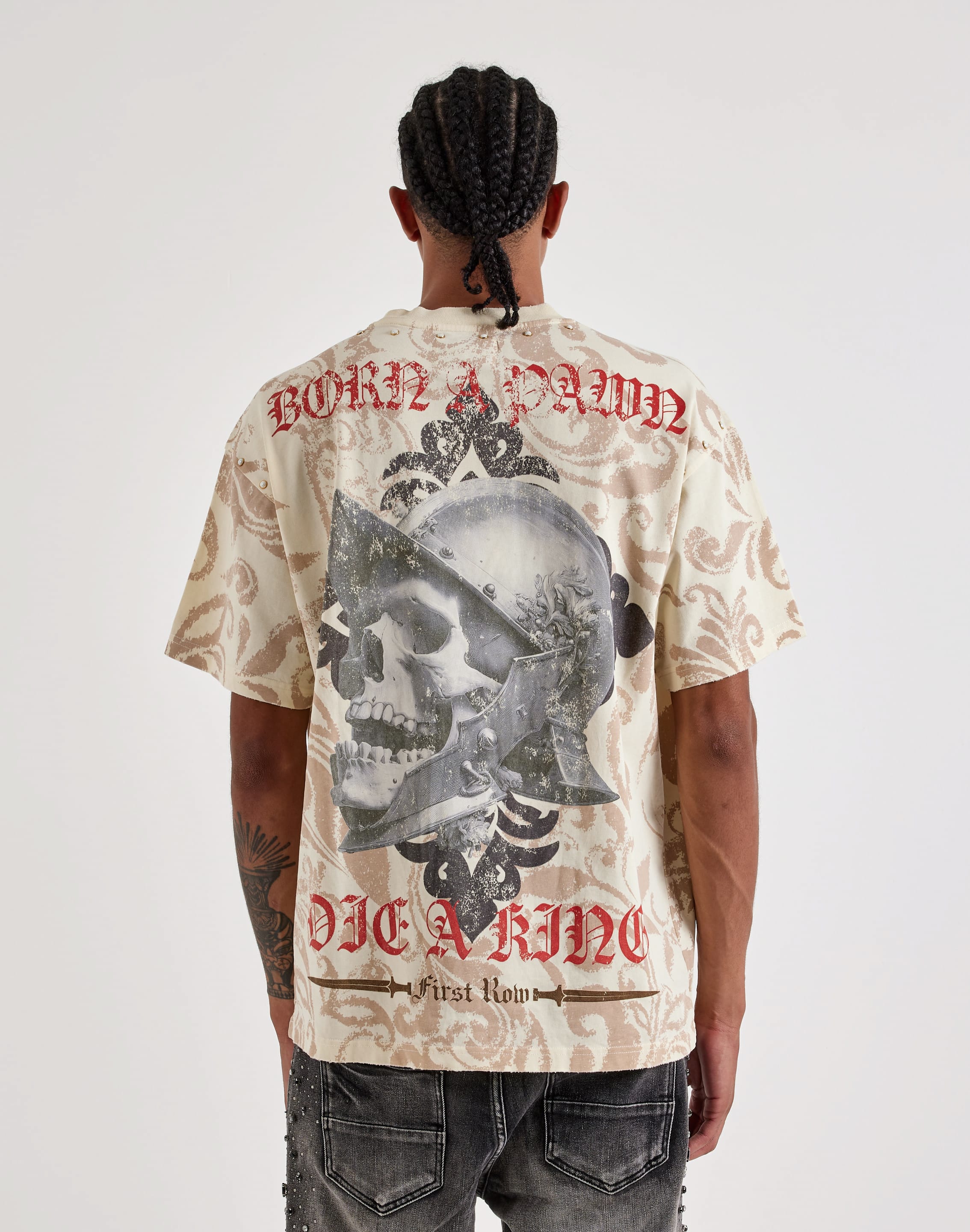 First Row Die Hard Rhinestone Tee