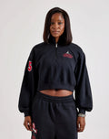 Jordan Brooklyn Fleece Cropped 1/4-Zip Top