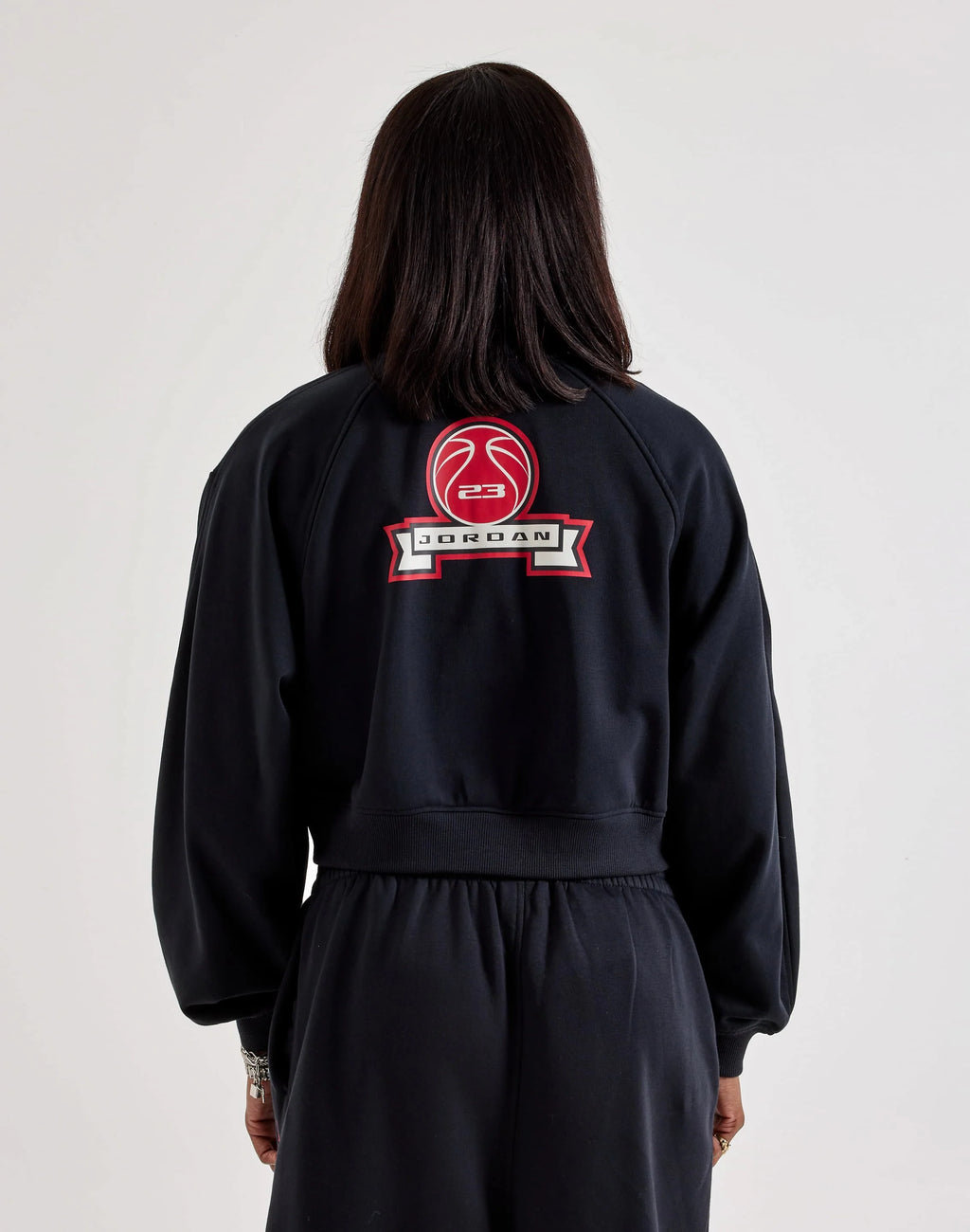 Jordan Brooklyn Fleece Cropped 1/4-Zip Top