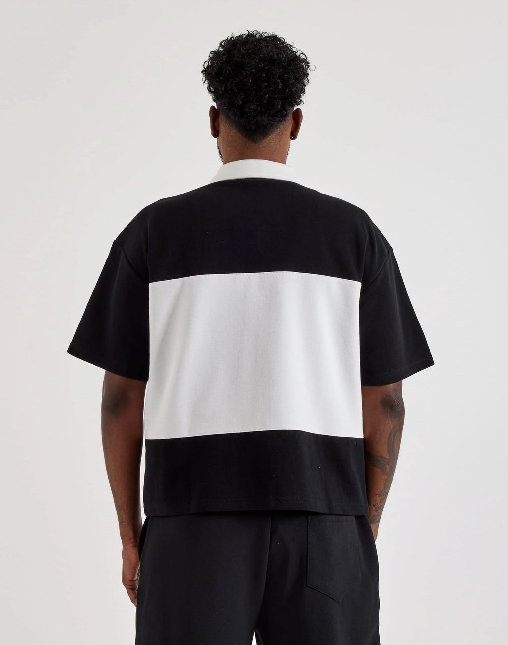 Majestik Patch Rugby Polo Shirt
