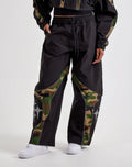 Smoke Rise Nylon Camo Panel Pants