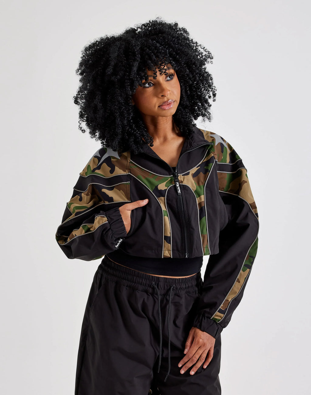 Smoke Rise Camo Panel Jacket