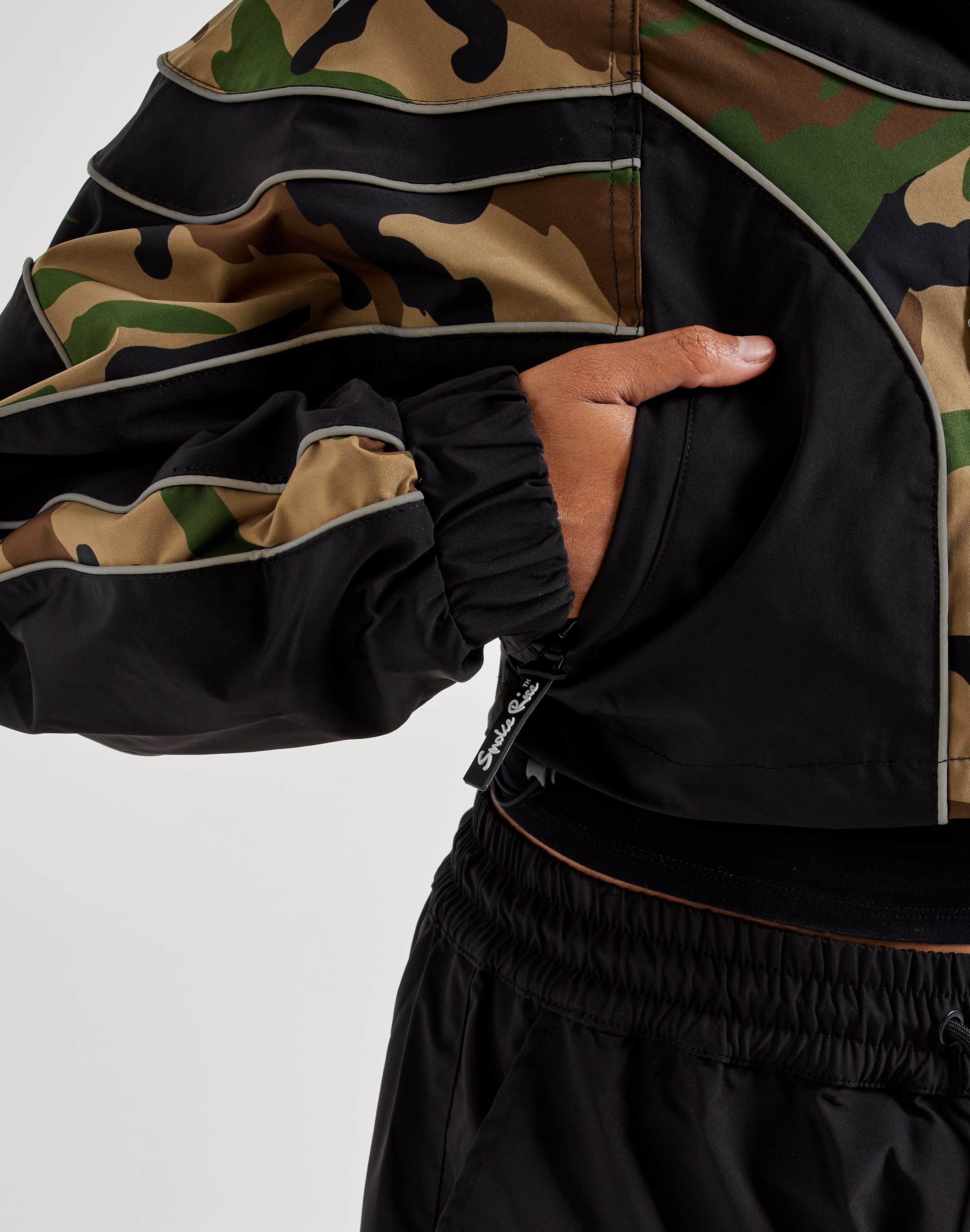 Smoke Rise Camo Panel Jacket