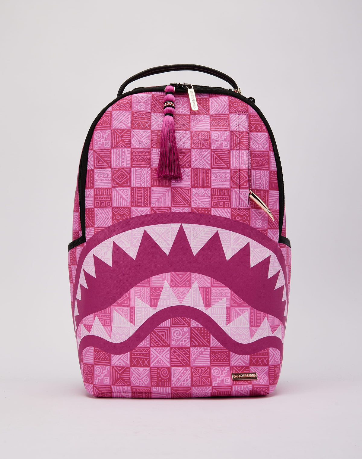 Pattern Check Backpack