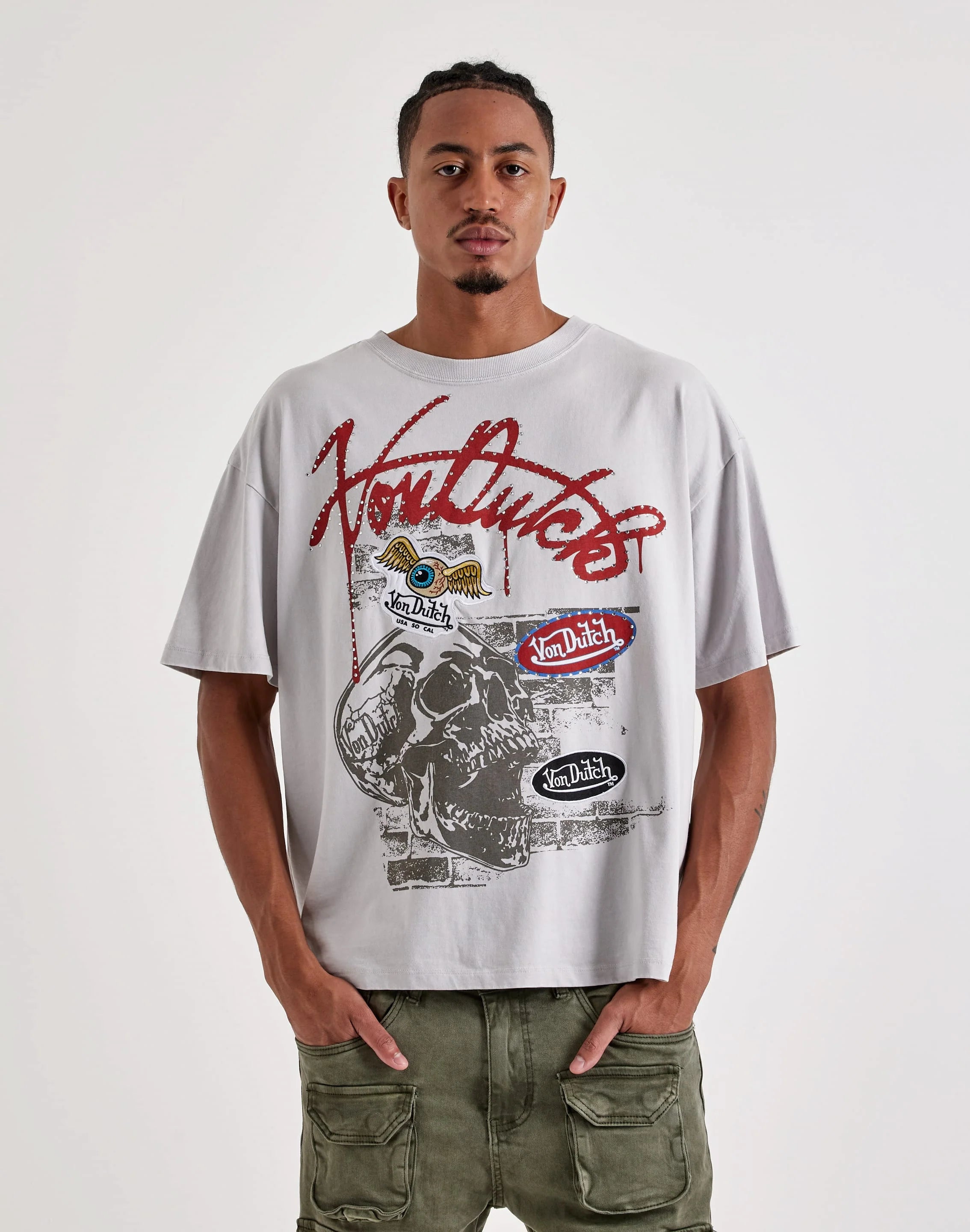 Von Dutch Skeleton Rider Tee
