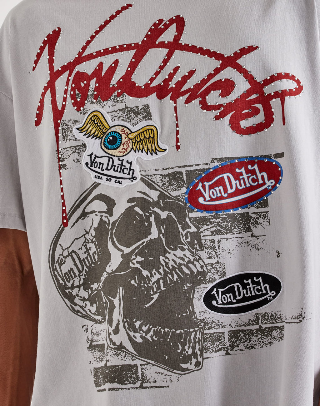 Von Dutch Skeleton Rider Tee