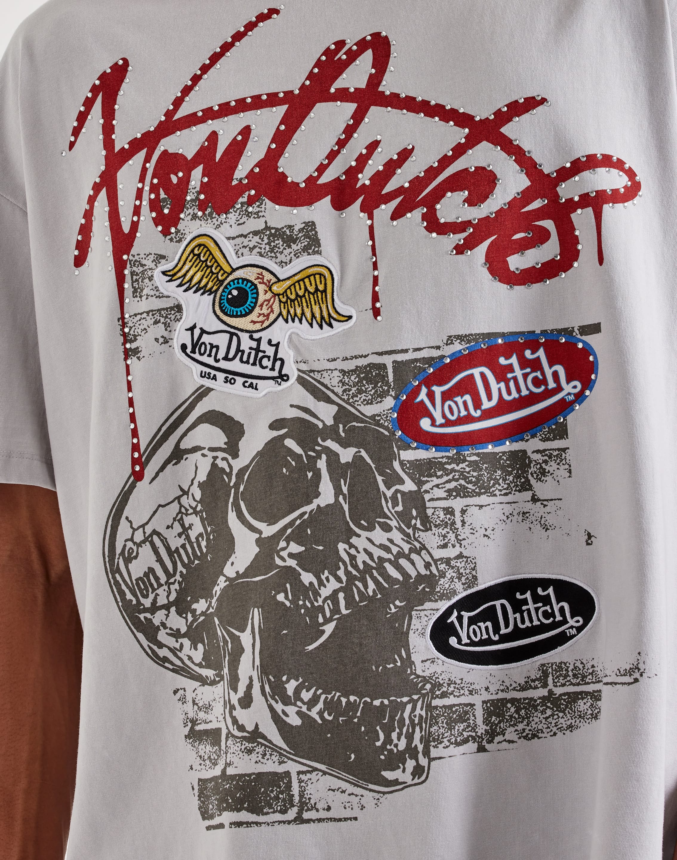 Von Dutch Skeleton Rider Tee